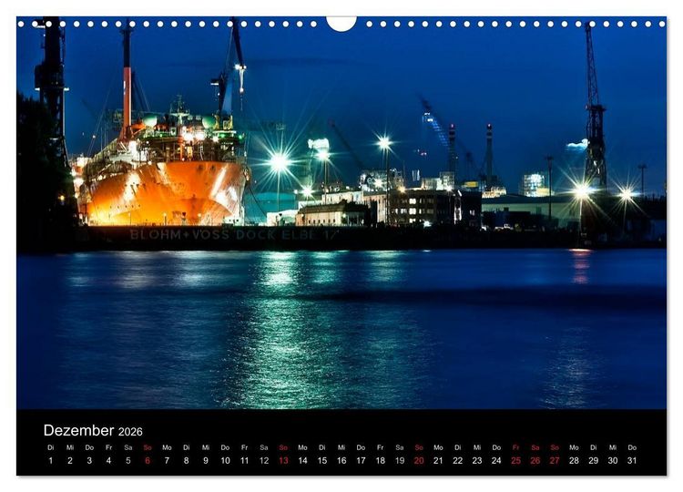 Produktbild: Charmantes Hamburg (Wandkalender 2026 DIN A3 quer), CALVENDO Monatskalender