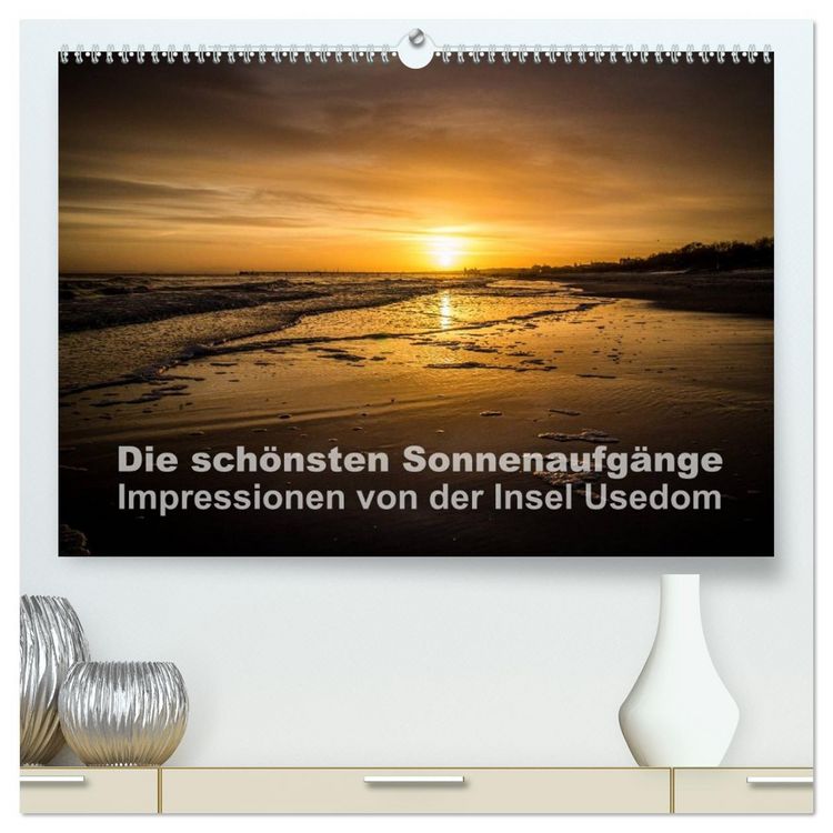 Produktbild: Die sch&ouml;nsten Sonnenaufg&auml;nge (hochwertiger Premium Wandkalender 2026 DIN A2 quer), Kunstdruck in Hochglanz