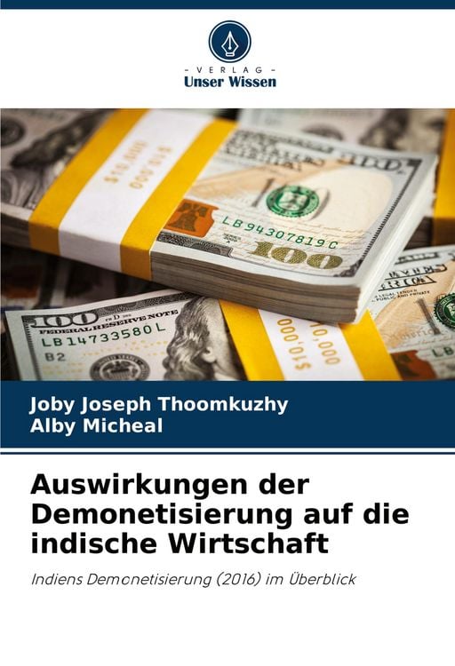 Produktbild: Auswirkungen der Demonetisierung auf die indische Wirtschaft