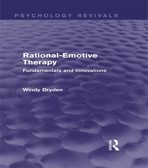 Produktbild: Rational-Emotive Therapy (Psychology Revivals)