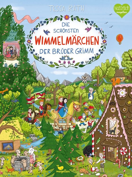 Produktbild: Die sch&ouml;nsten Wimmelm&auml;rchen der Br&uuml;der Grimm