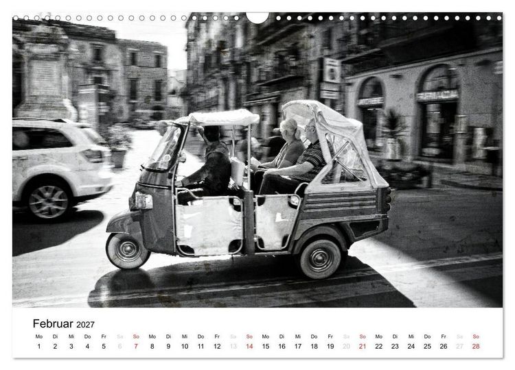 Produktbild: Silberstein portr&auml;tiert Palermo (Wandkalender 2027 DIN A3 quer), CALVENDO Monatskalender