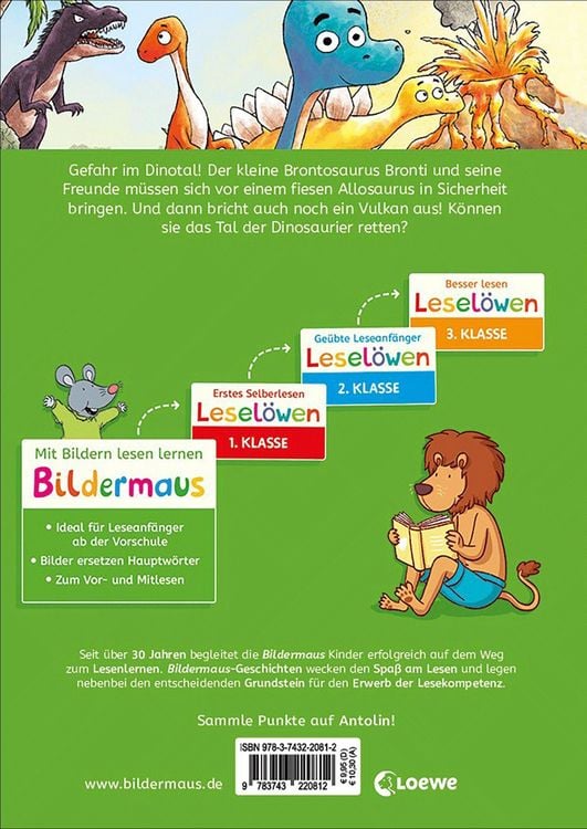 Produktbild: Bildermaus - Rettung f&uuml;r die Dinos