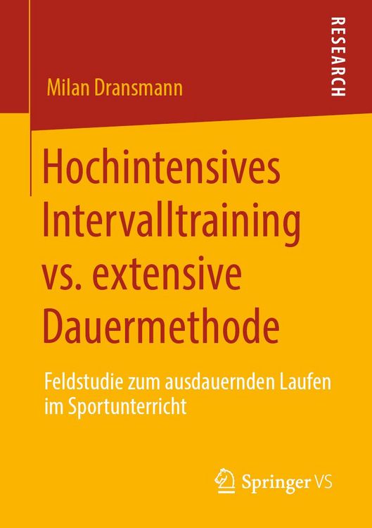 Produktbild: Hochintensives Intervalltraining vs. extensive Dauermethode