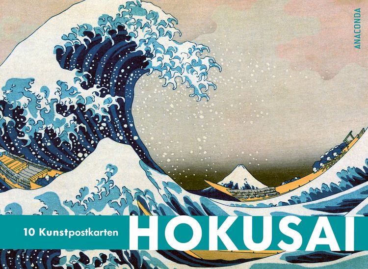 Produktbild: Postkarten Gro&szlig;format Hokusai