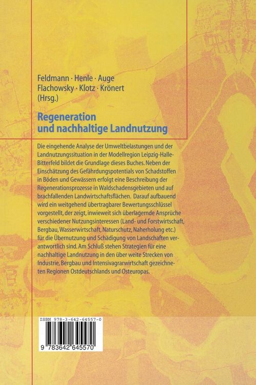 Produktbild: Regeneration und nachhaltige Landnutzung