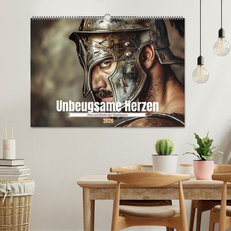 Produktbild: Unbeugsame Herzen (Wandkalender 2026 DIN A2 quer), CALVENDO Monatskalender