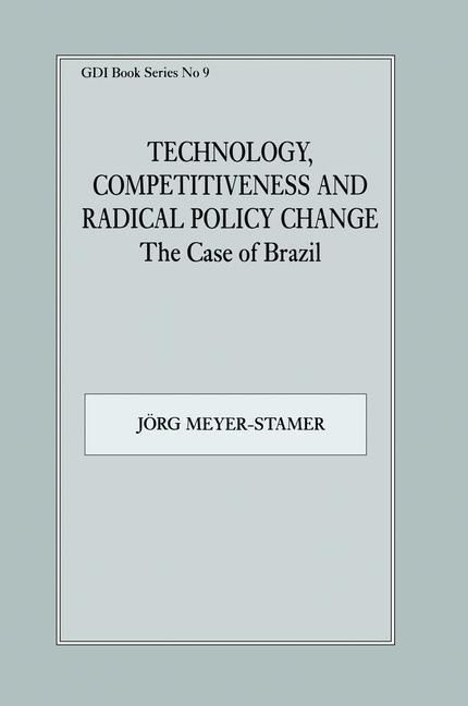 Produktbild: Meyer-Stamer, J: Technology, Competitiveness and Radical Pol