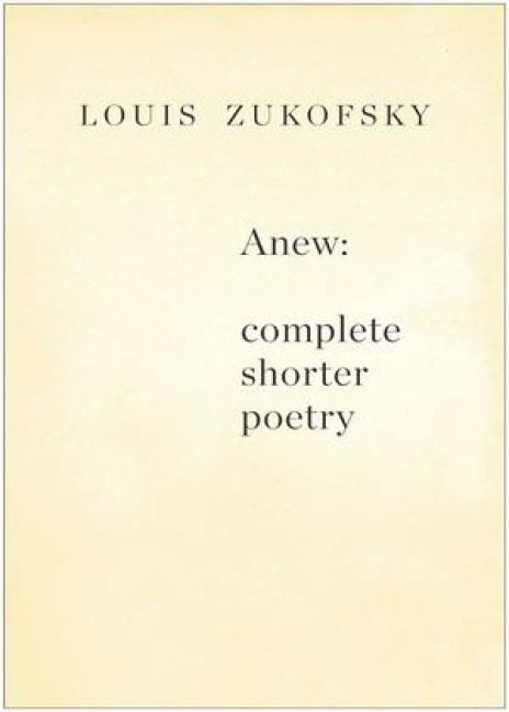Produktbild: Anew: Complete Shorter Poetry