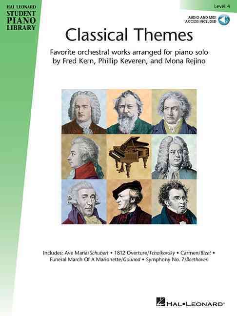 Produktbild: Classical Themes - Level 4 - Book/Online Audio Hal Leonard Student Piano Library