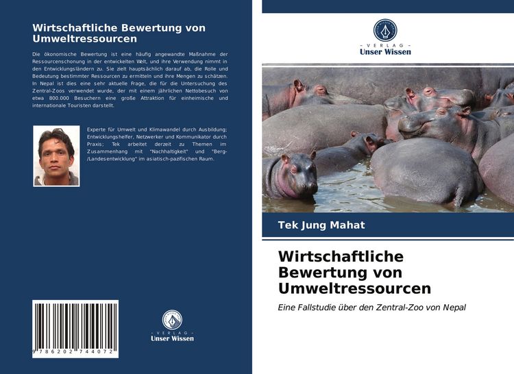 Produktbild: Wirtschaftliche Bewertung von Umweltressourcen