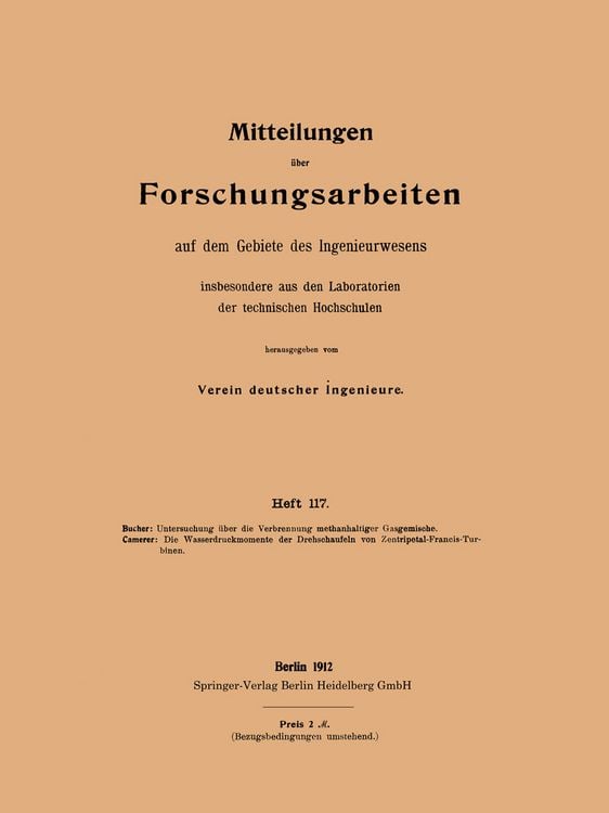 Produktbild: Untersuchung &uuml;ber die Verbrennung methanhaltiger Gasgemische