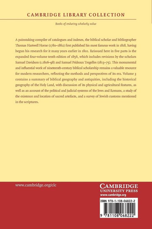 Produktbild: An Introduction to the Critical Study and Knowledge of the Holy Scriptures