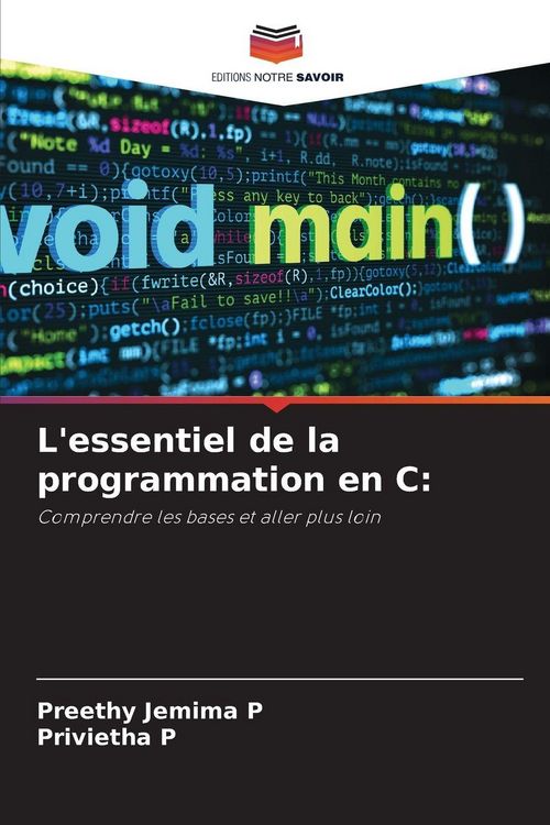 Produktbild: L'essentiel de la programmation en C: