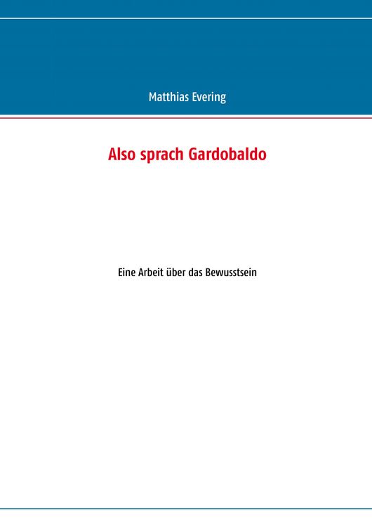 Produktbild: Also sprach Gardobaldo