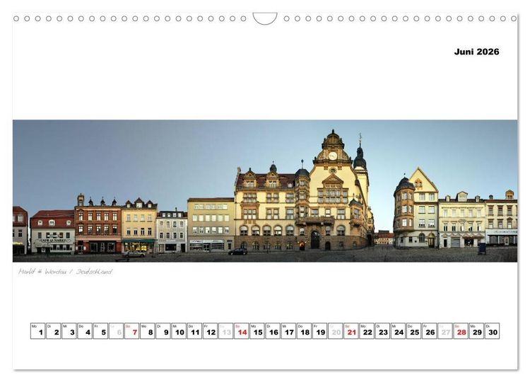 Produktbild: Europa Panorama 2026 (Wandkalender 2026 DIN A3 quer), CALVENDO Monatskalender