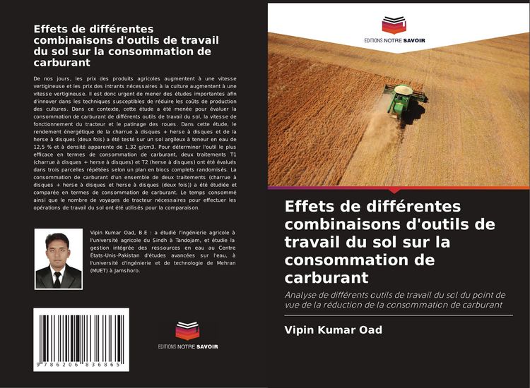 Produktbild: Effets de diff&eacute;rentes combinaisons d'outils de travail du sol sur la consommation de carburant