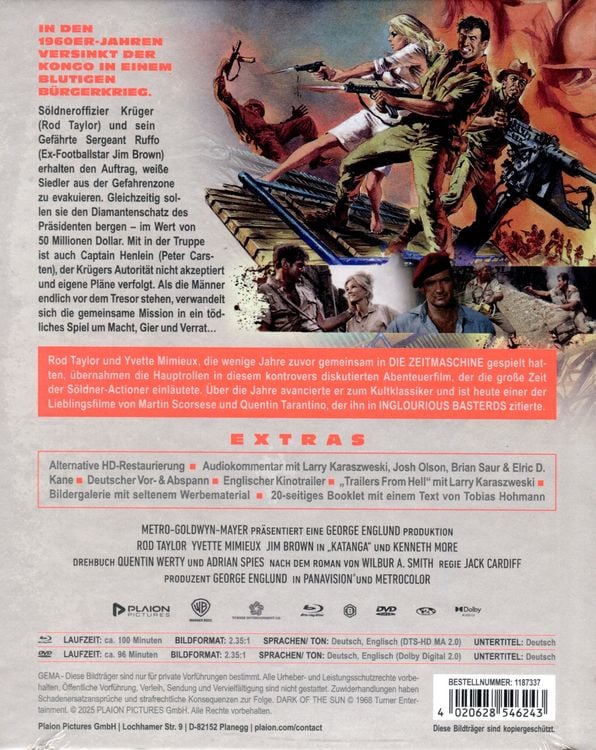 Produktbild: Katanga - Mediabook (Blu-ray+DVD)