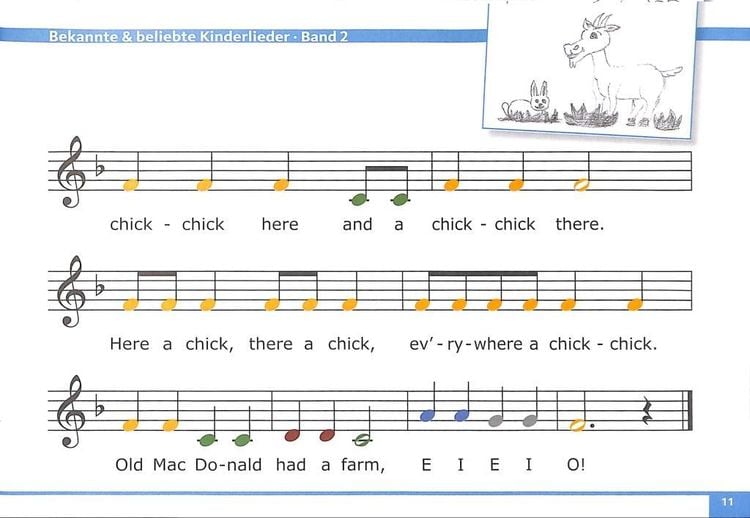 Produktbild: Meine bunten Noten f&uuml;r das Glockenspiel