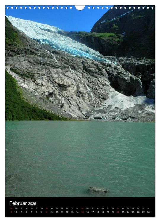 Produktbild: Paradiesisches Norwegen (Wandkalender 2026 DIN A3 hoch), CALVENDO Monatskalender