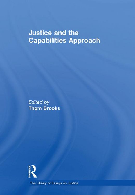 Produktbild: Justice and the Capabilities Approach