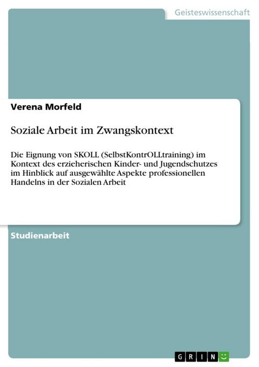 Produktbild: Soziale Arbeit im Zwangskontext