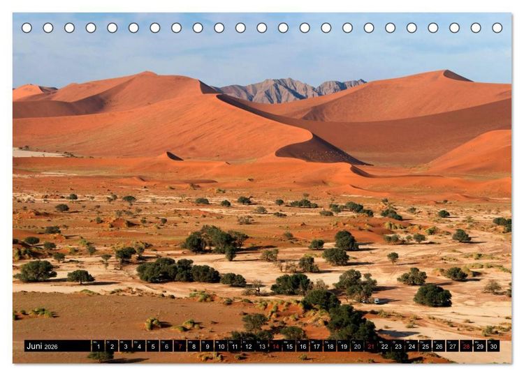 Produktbild: Faszination Namibia (Tischkalender 2026 DIN A5 quer), CALVENDO Monatskalender