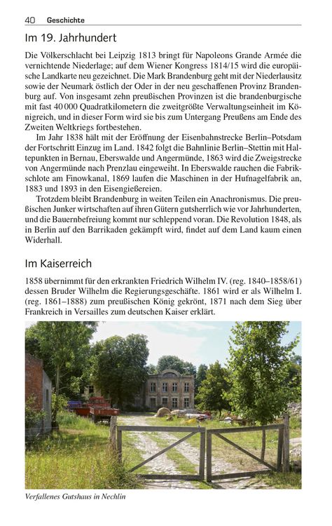 Produktbild: TRESCHER Reisef&uuml;hrer Barnim und Uckermark