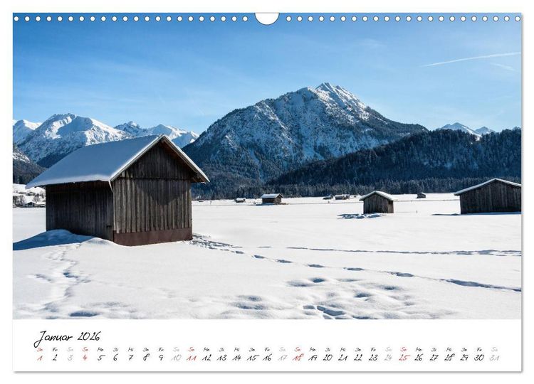 Produktbild: Erlebnis Oberallg&auml;u (Wandkalender 2026 DIN A3 quer), CALVENDO Monatskalender