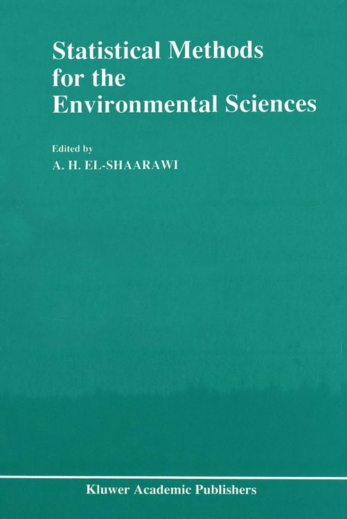 Produktbild: Statistical Methods for the Environmental Sciences