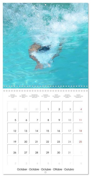 Produktbild: Triathlon Fairly Close (Wall Calendar 2026 12 &times; 12 Inch) CALVENDO 12 Month Wall Calendar
