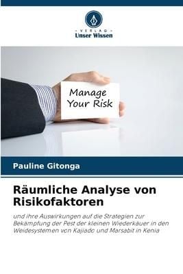 Produktbild: R&auml;umliche Analyse von Risikofaktoren