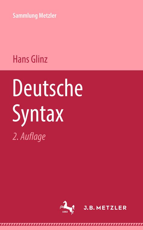 Produktbild: Deutsche Syntax