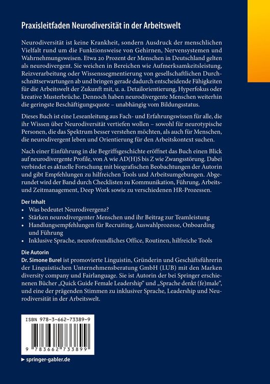 Produktbild: Praxisleitfaden Neurodiversit&auml;t in der Arbeitswelt