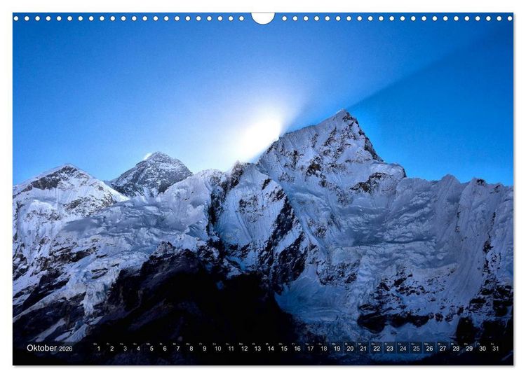 Produktbild: Himalaya - Gipfel des Sagarmatha Nationalparks (Wandkalender 2026 DIN A3 quer), CALVENDO Monatskalender