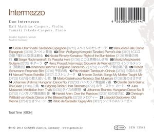 Produktbild: Intermezzo-Werke f&uuml;r Violine und Klavier