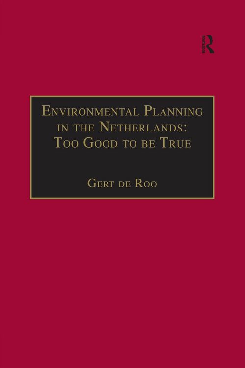 Produktbild: Environmental Planning in the Netherlands: Too Good to be True