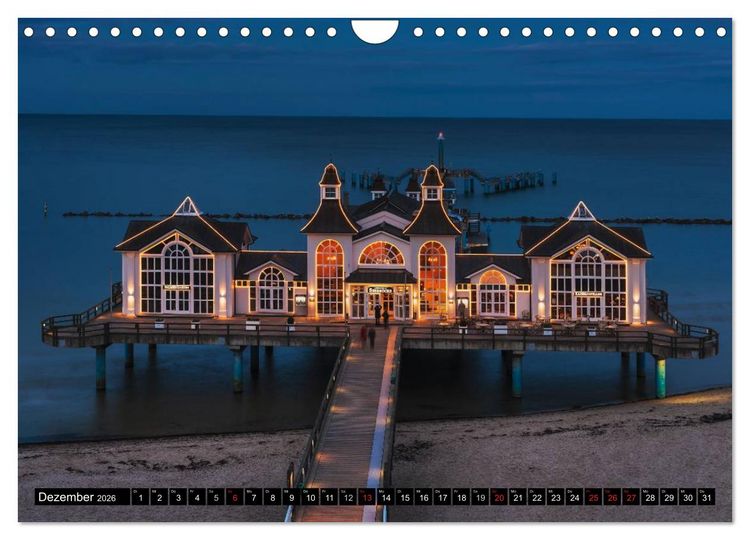 Produktbild: Entdeckungen auf der Insel R&uuml;gen (Wandkalender 2026 DIN A4 quer), CALVENDO Monatskalender