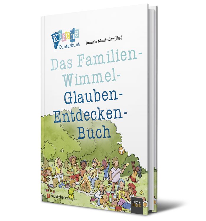 Produktbild: Kirche Kunterbunt &ndash; Das Familien-Wimmel-Glauben-Entdecken-Buch