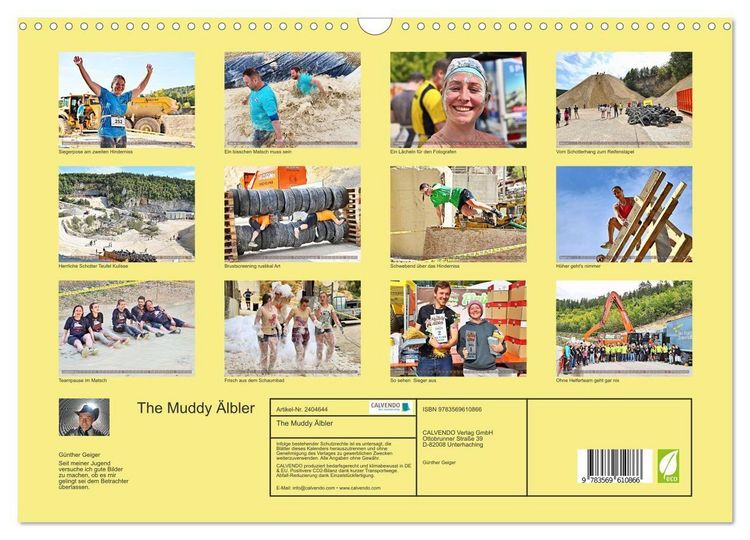 Produktbild: The Muddy &Auml;lbler (Wandkalender 2027 DIN A3 quer), CALVENDO Monatskalender