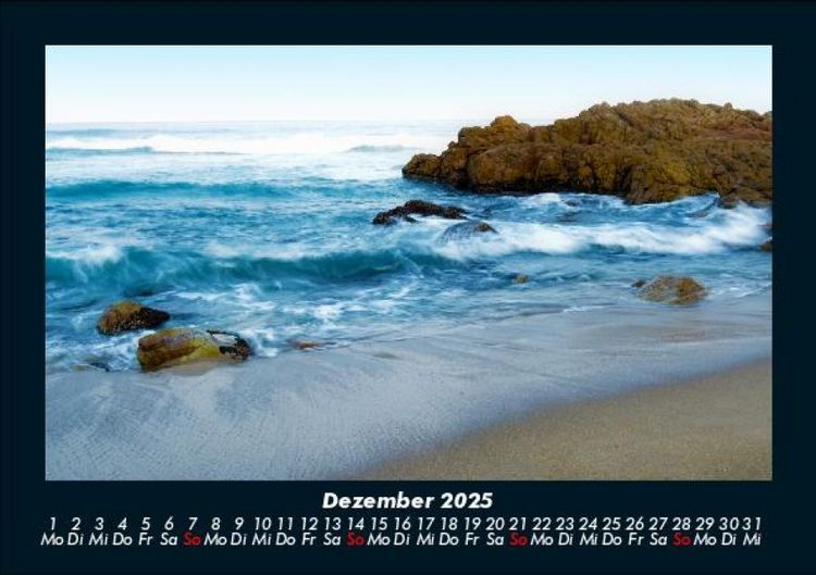 Produktbild: Meereslandschaften 2025 Fotokalender DIN A5
