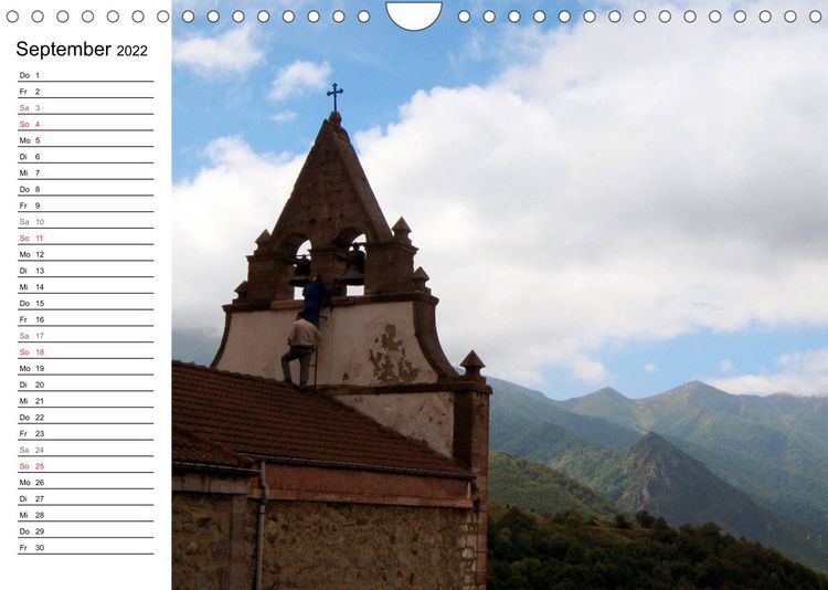 Produktbild: Jakobsweg - Camino San Salvador (Wandkalender 2022 DIN A4 quer)