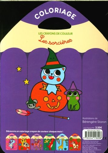 Produktbild: Les sorci&egrave;res : coloriage