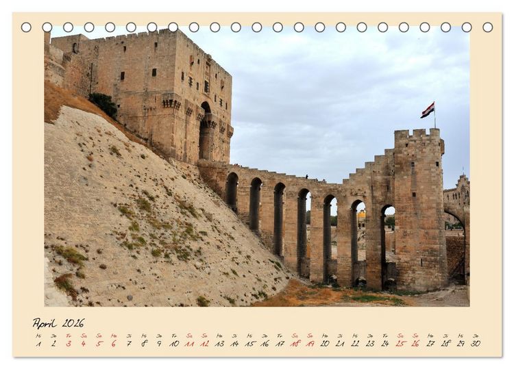 Produktbild: Syrien Erinnerungen Memories Dhikrayat (Tischkalender 2026 DIN A5 quer), CALVENDO Monatskalender