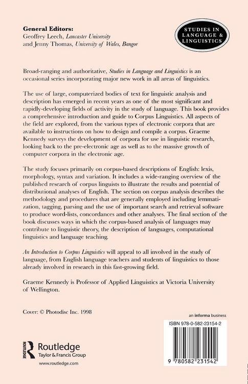 Produktbild: An Introduction to Corpus Linguistics
