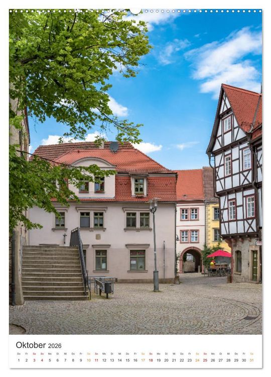 Produktbild: Die Stadt Sangerhausen (Wandkalender 2026 DIN A2 hoch), CALVENDO Monatskalender