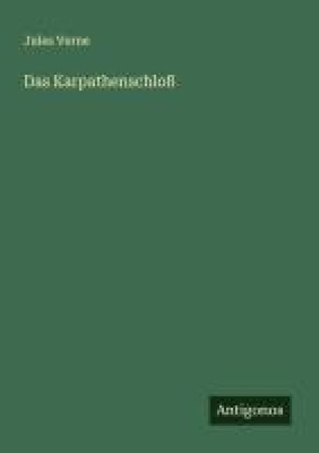 Produktbild: Das Karpathenschlo&szlig;