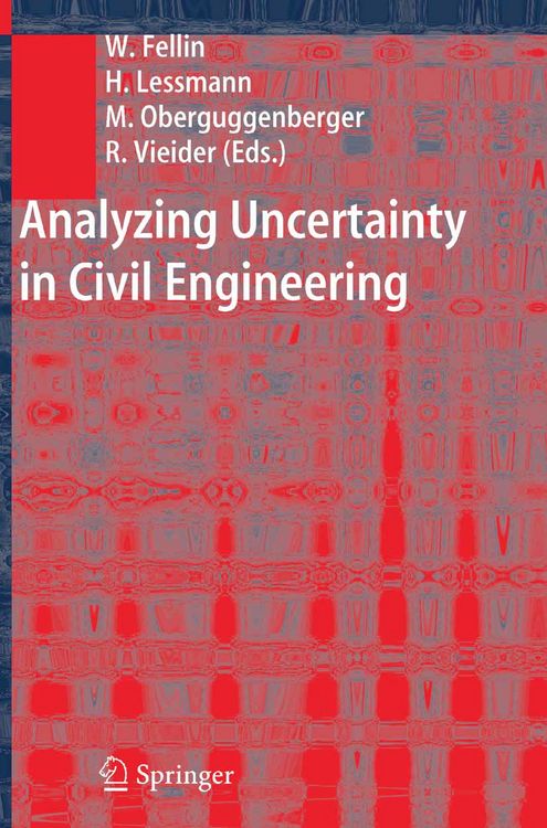 Produktbild: Analyzing Uncertainty in Civil Engineering