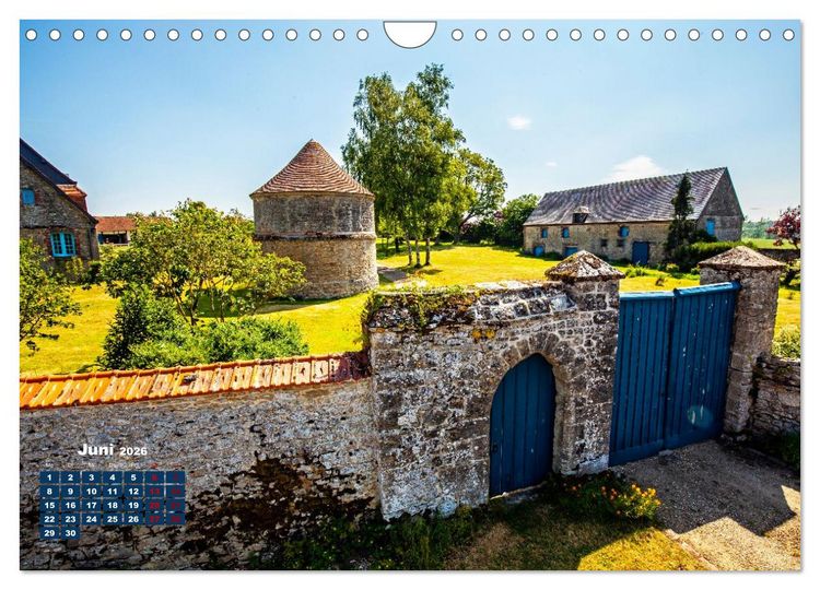 Produktbild: Reiseziel Normandie (Wandkalender 2026 DIN A4 quer), CALVENDO Monatskalender
