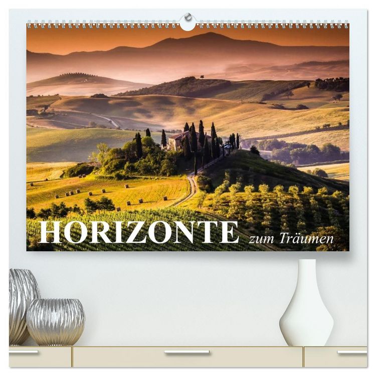 Produktbild: Horizonte zum Tr&auml;umen (hochwertiger Premium Wandkalender 2026 DIN A2 quer), Kunstdruck in Hochglanz